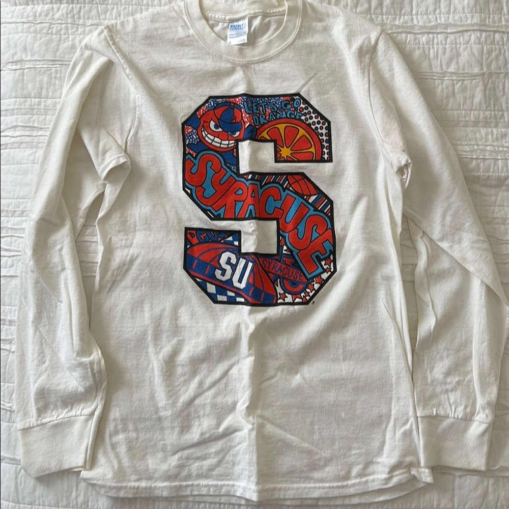 COPY - Long sleeve Syracuse University tee